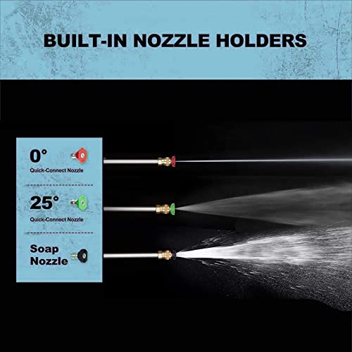 A-Itech Gas Pressure Washer 2700 Psi Gas Powered Pressure Washer 2.3 Gpm Gas Power Washer With 3 Nozzle Tips, Spray Gun And Wand, High Pressure Washer For Cars, Driveway, Patio, Fences, Carb Complaint #TOP4