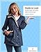 URBAN REPUBLIC Girls Rain Jacket - Slicker Shell Wind & Water Resistant Lightweight Rain Coats for Girls with Pockets (7-16), Size 10-12, Dark Navy Blue