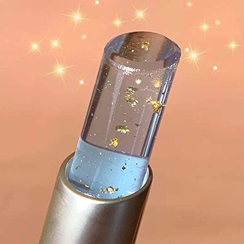 Gireatick Little Princess Color Changing Lipstick Set, 3Pcs Gold Leaf Moisturizer Lip Balm, Long Lasting & Waterproof Lipstick, Automatically Change Color According To Temperature And Ph Value, Lip Make Up Kit For Women Girls #TOP5