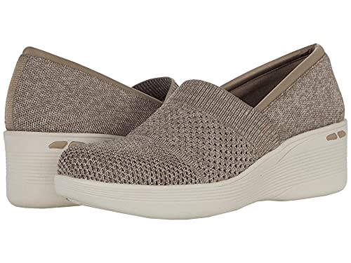 Image of Skechers Women's PIER - Wow Factor, Dark Taupe, 11 M