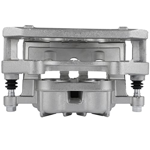 Image of SCITOO 18B5468 Front Left Disc Brake Caliper w /Bracket Fit For Ford For Explorer 2013-2016,For Ford For Flex 2013-2018,For Lincoln MKS 2013-2015,For Lincoln MKT 2013-2018, Double Pistons