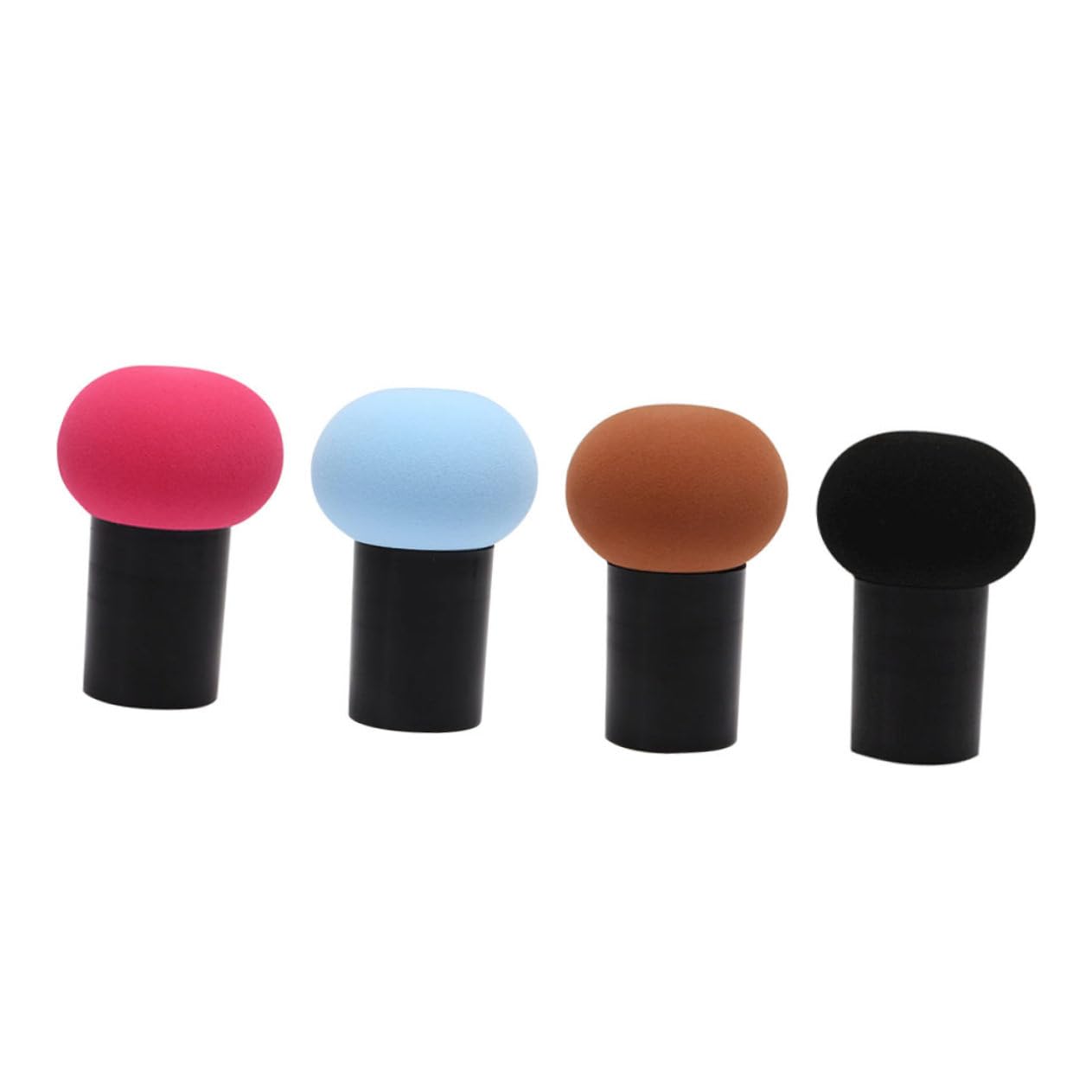 Ipetboom Mushroom Puff Facial Powder Puff Cream Powder Fluffy Head Face Random Color