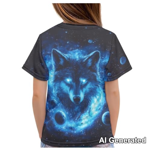 Image of Xhuibop Kids T Shirts for Boys Size 3-16 Girls Short Sleeve Sportswear Active Tops