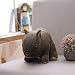 Xin Yao Store Juguete Suave 1Pc 18Cm Simulación Peluche Wombat Juguete Relleno Animal Salvaje Muñeca Juguete Bebé Niños