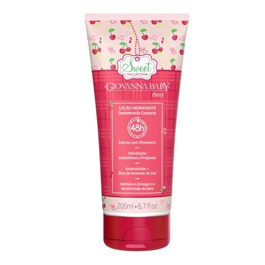 GIOVANNA BABY Loção Hidratante Cherry