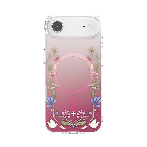 PopSockets iPhone 17 Air Phone Case with MagSafe- Boho Wilds Maroon