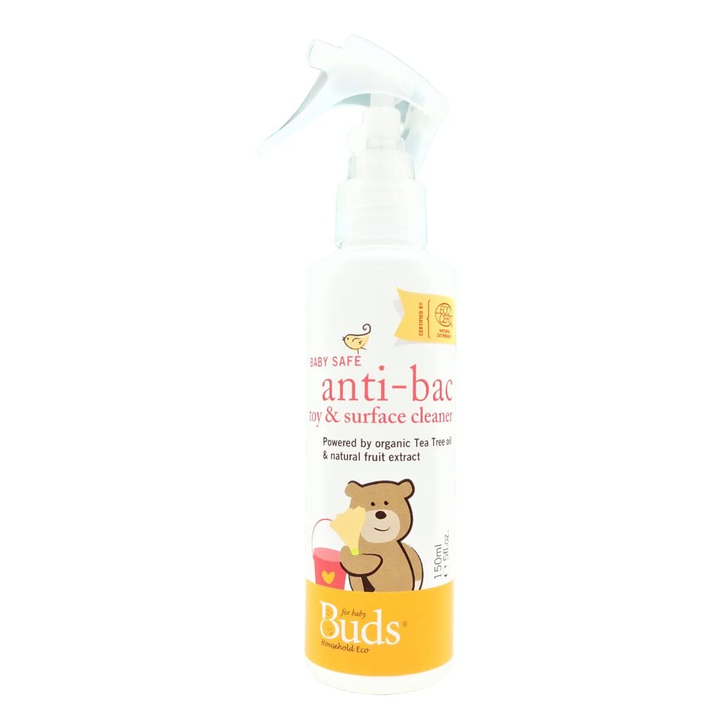 Buds OrganicsBHE Baby Safe Anti-bac Toy & Surface Cleaner with Zero harmful chemicals 150ml