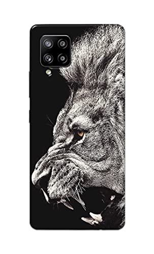 Image of Roaring Lion Hard Back Case Cover for Samsung Galaxy M42 5G / Samsung Galaxy A42 5G Back Cover -(J5) VNS2225