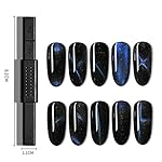 SILPECWEE 15Pcs Nail Magnet Set Cat Eye Gel Nail Polish Magnet Wand Magnetic Nail Polish Cat Eye Magnet for Nails Cat Eye Magnets Sticks Nail Design Tools Nail Art - Image 5