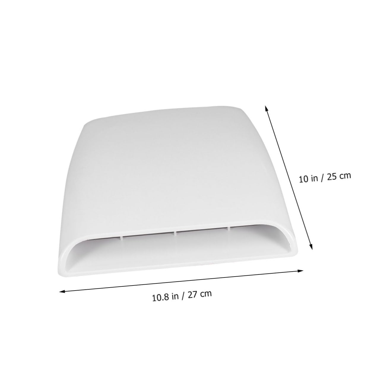 Healifty 1pc Fake Car Engine Cover Air Vents Outlet Sticker for Boho Car Decor Hood Cover Exterior Accessories