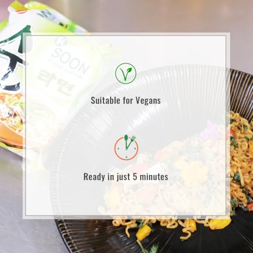 Image of Nongshim Soon Veggie Ramyun, 5 X 112 G, Vegetarian