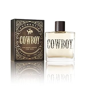 Cowboy Cologne for Men by Tru Western, 3.4 fl oz, Rugged Woodsy Fragrance, Fresh Moss, Juniper, Sage, Mahogany Woods, Long Lasting, Woody, Spicy, Earthy Masculine Scent