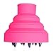 Produktbild PIXNOR faltbare Silikon Haar Föhn Haartrockner Diffusor (Pink)