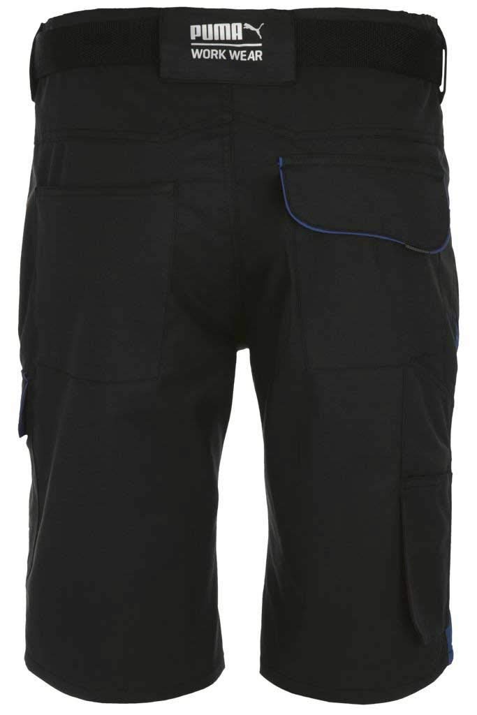 Puma Workwear Pantalón Corto Para Hombre/Pantalones de trabajo corta/76443 – Antracita/Azul, tamaños Pantalones/petos: 58