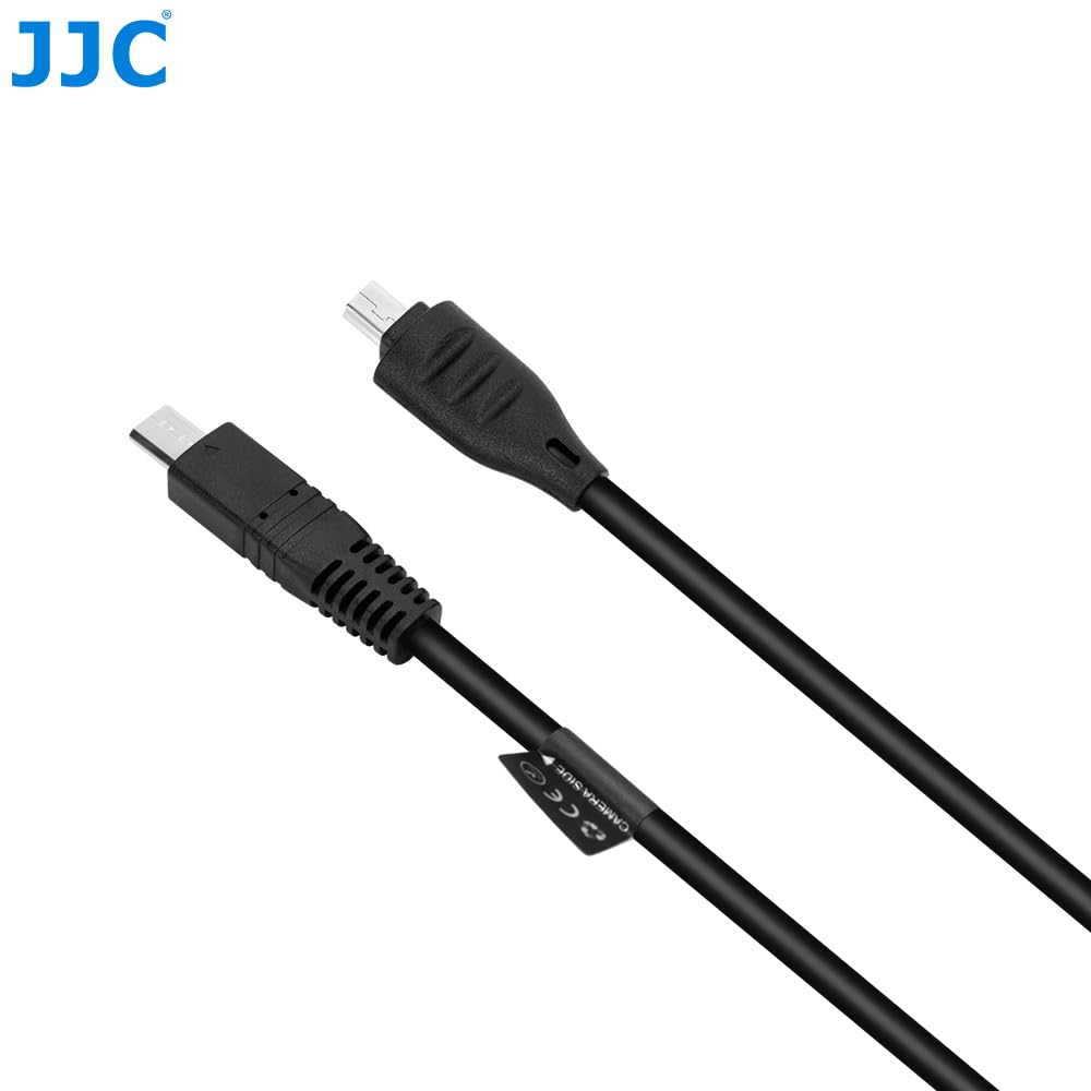 JJC 8M Dedicated Verbindungskabel Kabel SR-F2 TP-F2 TP-F2K TPR-M1 TPR-U1 Fernbedienung, PVC Multi-Terminal Kabel kompatibel mit Sony Kamera/Camcorder mit Multi-Terminal Anschluss