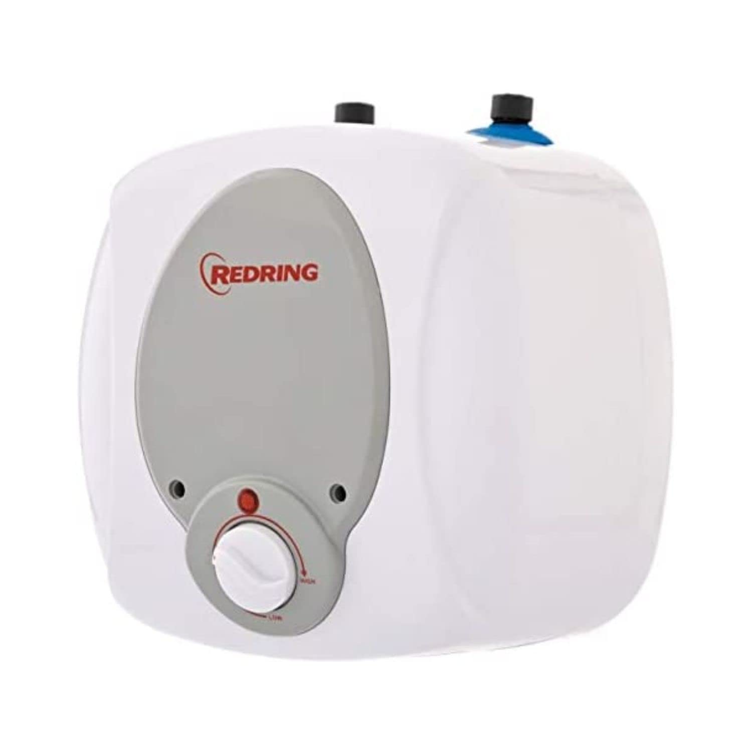 Redring 47789701 MS6 Water Heater Compact 1.5kW Heating Element and Thermostatic Control up to 65?C, 270 mm x 270 mm x 255 mm | Capacity: 6 Lt (White)