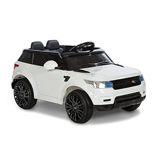 Elbil För Barn Nordic Roll Rapid Racer 12V Vit