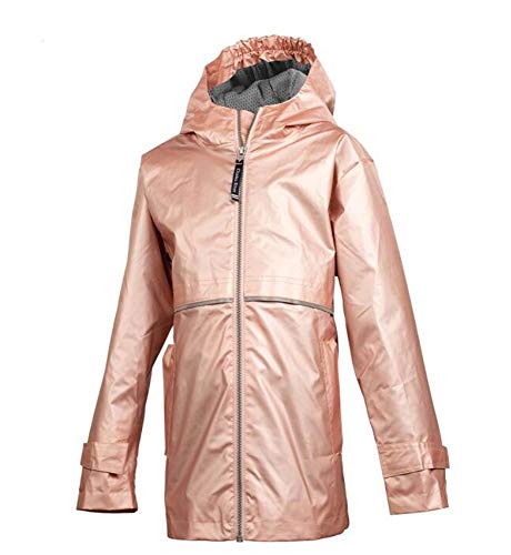 Charles River Apparel Girls Girls' New Englanderã‚® Rain Jacket, Rose Gold/Reflective, Large Us #TOP20