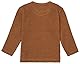 Noppies Unisex Baby U Tee Ls Rib Natal T-Shirt, Chipmunk Melange, 56 EU