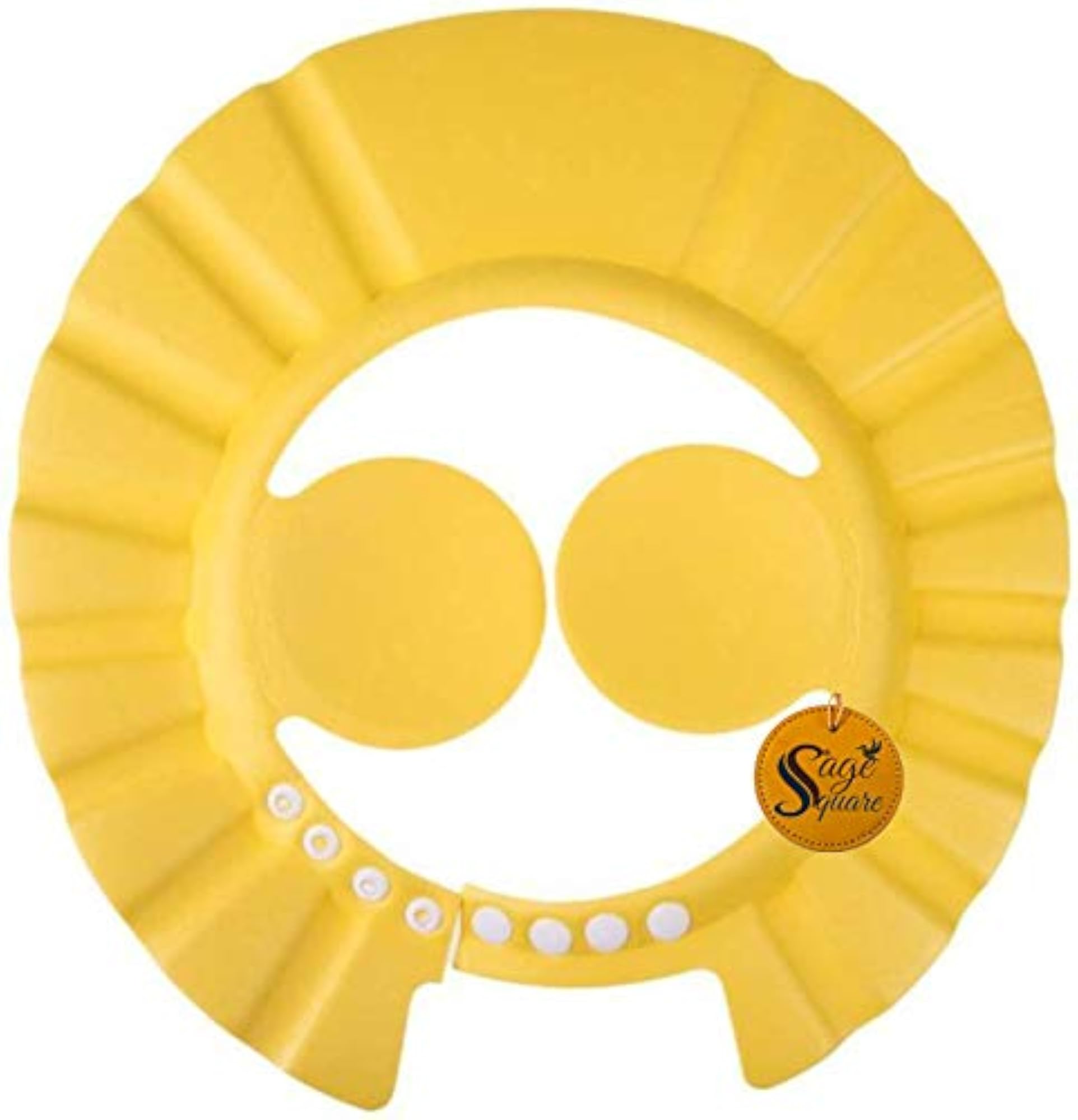 Adjustable Baby Shower Cap with Ear Protector, Pack of 2