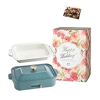 ブルーノ　コンパクトホットプレート　プレート3枚＆セラミック鍋 Amazon | BRUNO ブルーノ コンパクトホットプレート 本体