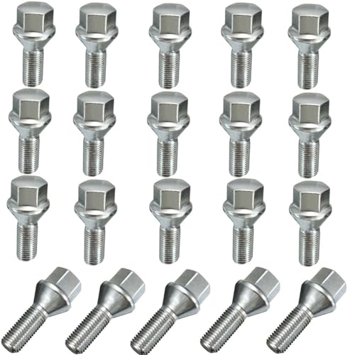 Pernos de rueda M12x1.5 con acabado preciso de 26 mm para Serie 3 E91 E92 E93