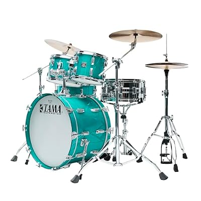 Tama 50th Limited Superstar Reissue 4-piece Shell Pack - Aqua Marine