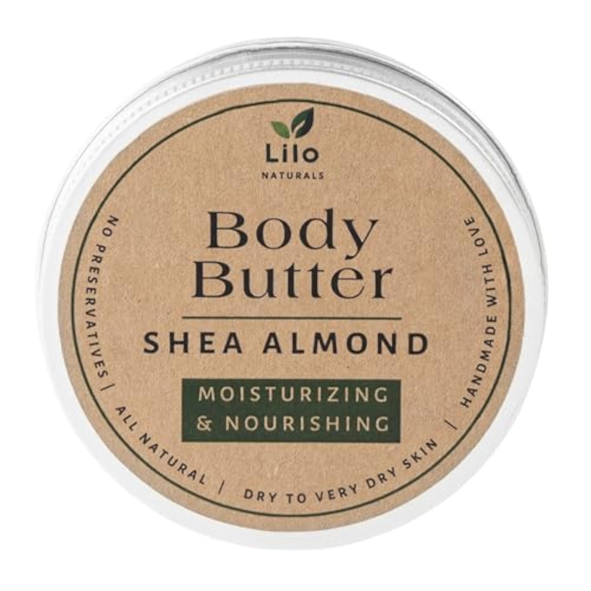 Shea Almond Body Butter for Dry & Sensitive Skin