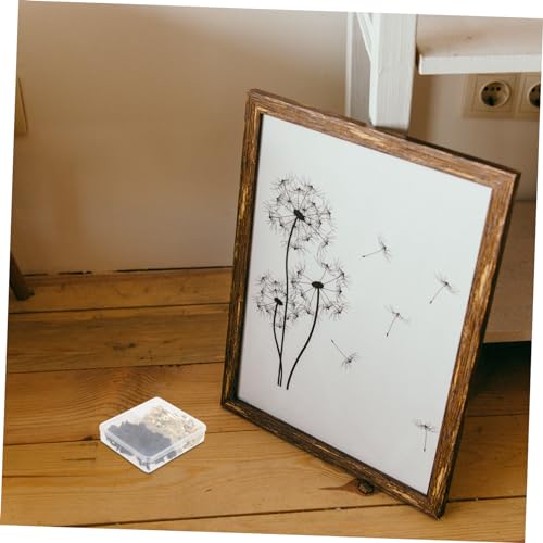 Image of 360pcs Picture Frame Backing Clips with Screws Turn Buttons for Easy Photo Hanging and Replacement Hardware for Crafts and Wall Decor