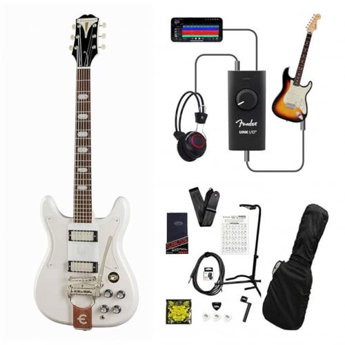 Epiphone/Crestwood Custom Polaris White (PO) �^�����Z�b�V�����ŏ�B�ILink I/O�t��13�_�Z�b�g