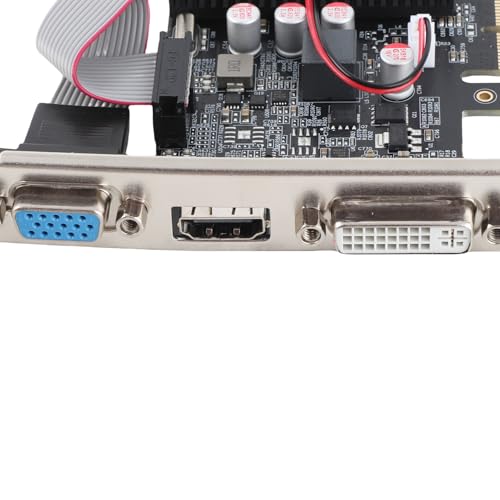 Bewinner Scheda Grafica GT710, Scheda Video DDR3 a 64 Bit da 2 GB, GPU per Computer a Basso Profilo, PCI Express 2.0 X16, Scheda Video per Giochi Desktop con Uscita HDMI VGA DVI per