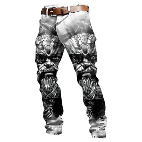 Survêtement jogger cargo homme avec taille élastique et poches de travail fonctionnelles