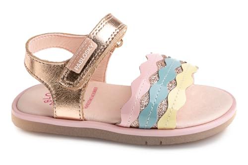 Pablosky QUIZZ 054230, Sandalia, Rosa, 24 EU Ancho
