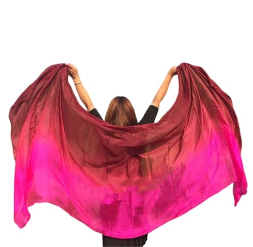 Voiles de danse du ventre en soie pour spectacles et gala