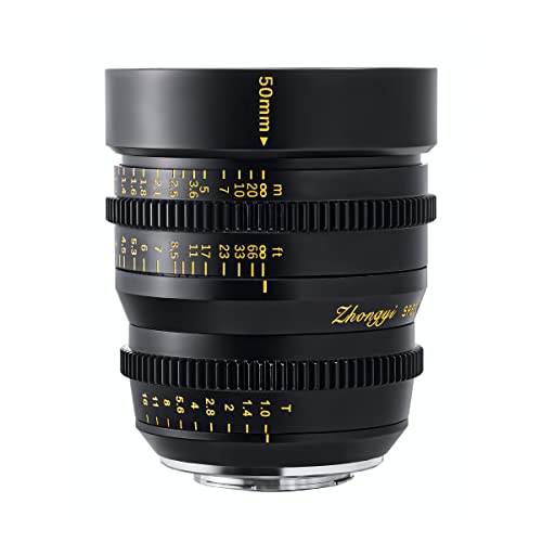 中一光学 SPEEDMASTER CINEMA 50mm T1.0 マイクロフォーサーズ シネマレンズ