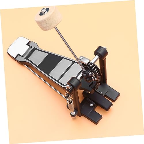 Pedal simple para bombo de batería de metal ajustable miniatura 5