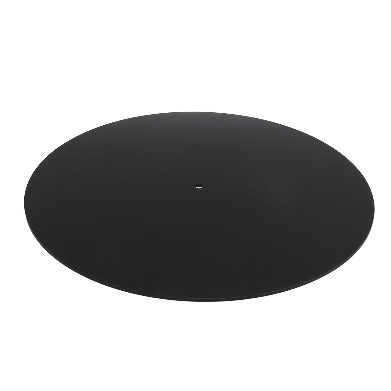 Ejoyous Tappetino per Giradischi in Acrilico, Tappetino per Giradischi da 12 Pollici, Effetto Luminoso Antiriduzione del Rumore Statico, per Piatto 300 X 300 X 3 Mm per Ascolto HiFi e Domestici (#1)
