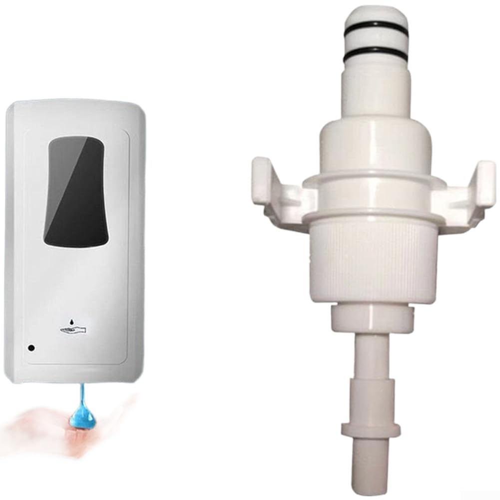 Dispenser di sapone senza tocco con spray a goccia e opzioni di schiuma, materiale ABS grigio, scatola di controllo automatica del sensore per la decorazione del bagno di casa (B)