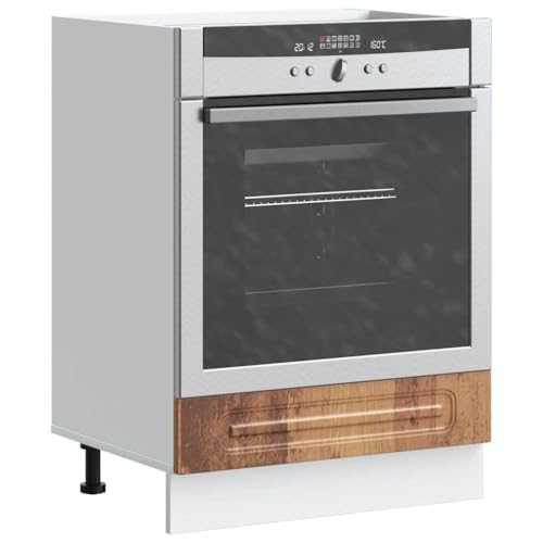 Cervaline Armoire à Four Kalmar Vieux Bois Bois d'ingénierie,Meubles,Armoires & Meubles de Rangement,Meubles de Cuisine,17.2 kg-853525