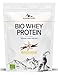 Produktbild AlpenPower BIO WHEY Protein Vanille 500 g - 100% natürliche Zutaten & ohne Zusatzstoffe - Hochwertiges CFM Eiweiß-Pulver aus bester Bio-Alpenmilch