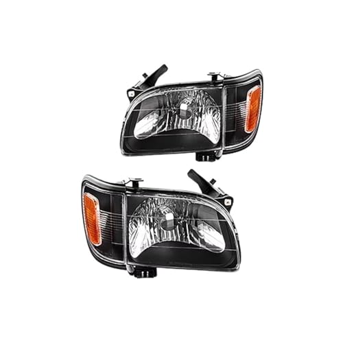 Phare avant pour Toyota Tacoma 2001-2004 kit optique complet avec feux d'angle et pare-chocs