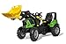 Produktbild Rolly Toys 730094 rollyFarmtrac Deutz Agrotron 8280 TTV Tretfahrzeug (inkl. rollyTrac Lader, von 3-8 Jahre, Sitz längen-und höhenverstellbar, Luftbereifung), Groß