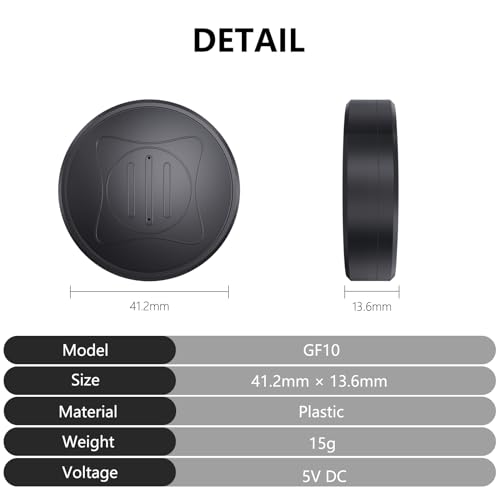 GPS Tracker for Vehicles,Car GPS Tracker Portable Real Time Magnetic GPS Tracking Device, Full Global Coverage Location Tracker for Car,kids,dogs,Trucks/Person. No Monthly Fee/No Subscription Required - Thumbnail 7