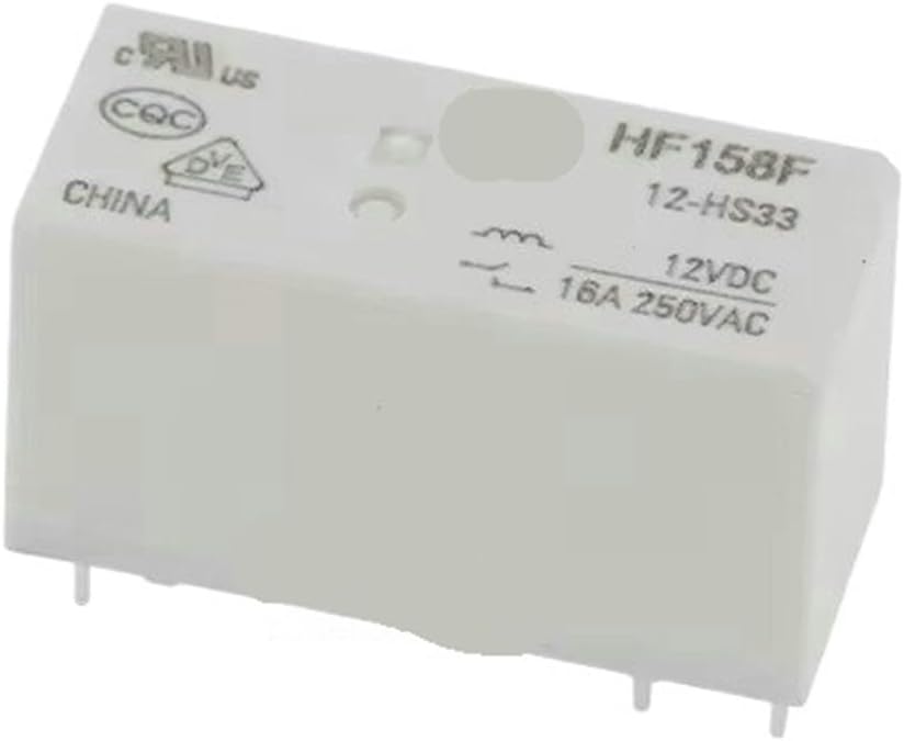 5pcs HF158F-12-HS33 HF158F-24-HS33 HF158F-12-HS3T HF158F-24-HS3T 6-pin 16A Relay HF158F 12-HS33 24-HS33 12-HS3T 24-HS3T 12VDC 24VDC(HF158F-24-HS3T)