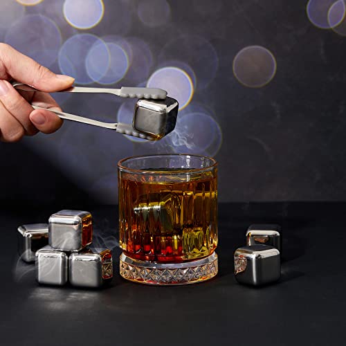 Cubos de hielo reutilizables de acero inoxidable Yexiya 24 piezas miniatura 5