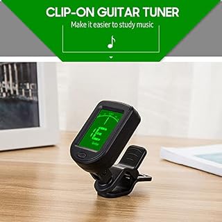 RUSUO Accordeur de Guitare T-02 accordeur numérique chromatique à Clipser écran LCD accordeur de Taille Mini pour Guitare Acoustique ukulélé Violon,Guitar Tuner - Les Beatles, Paul McCartney, John Lennon, RIngo Starr, George Harrison RUSUO Accordeur de Guitare T-02 accordeur numérique chromatique à Clipser écran LCD accordeur de Taille Mini pour Guitare Acoustique ukulélé Violon,Guitar Tuner – Image 4