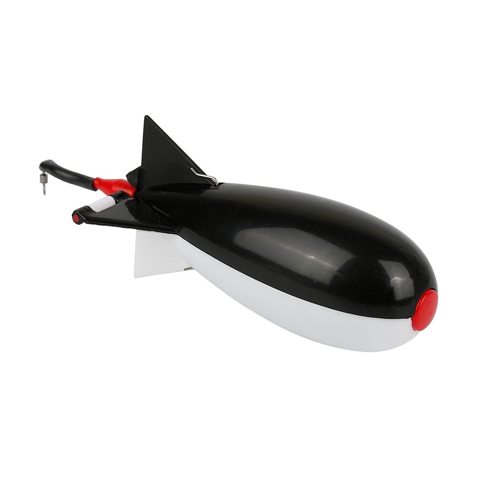 Carp Fishing Rocket Feeder Large Small Spod Bomb Float Lure Bait Holder 2 Size Pellet Rockets Feeders Position Gear Accessories (Color : D Size : 14.5cm) (C 19cm)