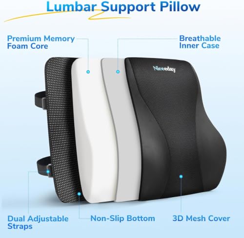 Niceeday Lumbar Support Pillow