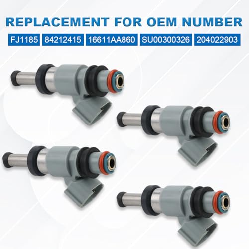 JDMON 4PCS Fuel Injectors Compatible with Subaru BRZ 2013-2015, Scion FR-S FRS 2013-2016, Toyota 86 2017-2020 2.0L H4 Replacement for FJ1185 84212415 16611AA860 SU00300326 204022903 by JDMON - Used condition - Image 3