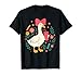 Coquette Silly Goose Teacher Floral Back to School T-Shirt